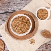 2024 Nye afgrøder Landbrugsprodukter Rå hørfrø Sund mad Hørfrø Topkvalitet Brun hørfrø Lavpris