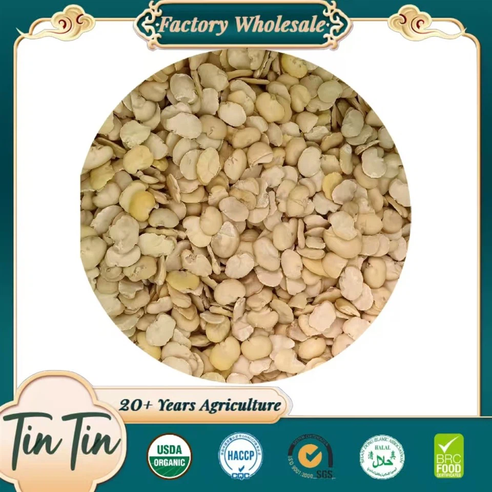 Delt bredbønner til fødevareforarbejdning